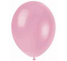 12" Premium Latex Balloons Blush Pink Pack Of 10