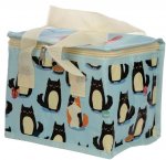 Woven Cool Bag Lunch Bag - Feline Fine Cat