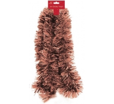 Tinsel XMAS 2m Chunky - Copper