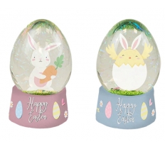 Easter Snow Globes 11cm x 6.5cm