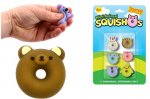 6pc Squishy Animals On Blistercard