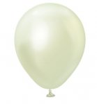 Kalisan 5" Mirror Green Gold Latex Balloons 100 Pack