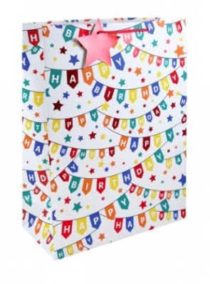 Birthday Banners Ex Large Bag