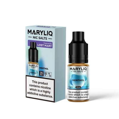 Maryliq E-liquid Menthol 20mg 10ml x 10