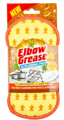 Elbow Grease Scrubbing Pad Gingerbread 1 Pack