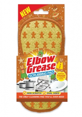 Elbow Grease Scrubbing Pad Gingerbread 1 Pack