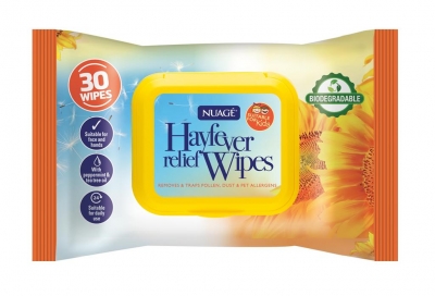 Nuage Hayfever Relief Wipes 30 Pack