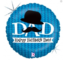 Happy Fathers Day 18" Dapper Dad Balloon