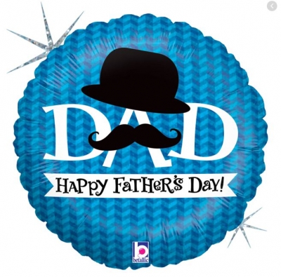 Happy Fathers Day 18" Dapper Dad Balloon