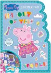 Peppa Pig Shaped Sticker Pad