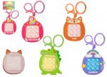 Bubble Pop Clicker Keychain 8cm 4 Assorted