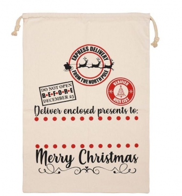 Special Overnight Delivery Santa Sack 70cm X 50cm