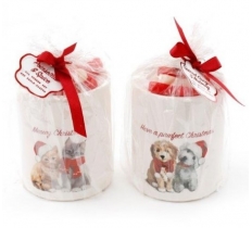 Christmas Cat & Dog Burner Set