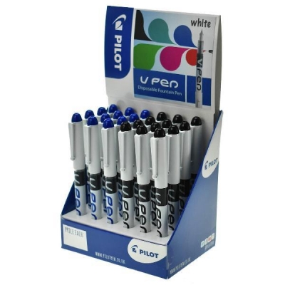 Pilot V Pen Black & Blue x 24 ( £1.89 EACH )