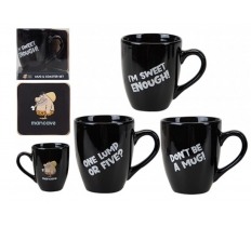 Man Cave Mug & Coaster Set