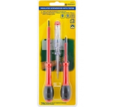 Screwdriver Set With Tester 2 Pack