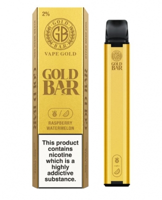 Gold Bar 600 Vape Raspberry Watermelon