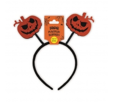 Halloween Pumking Light Up Head Boppers