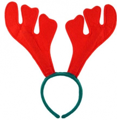 Reindeer Antlers Red