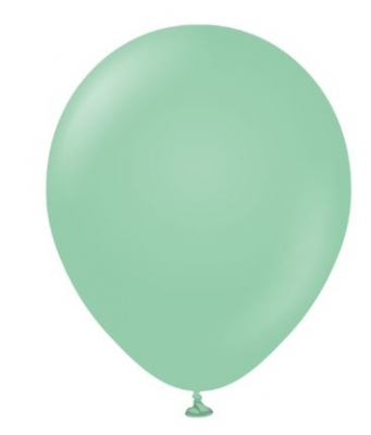 Kalisan 5" Standard Mint Green Latex Balloon 100 Pack