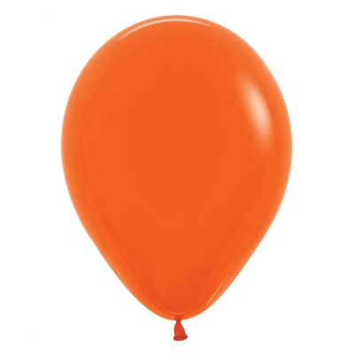 Sempertex 12" Orange Fashion Balloons 50 Pack