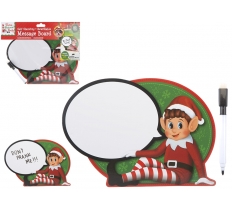 Christmas Elf Wipe Clean White Board