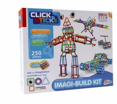 Clicksticks 250pcs Imagi-Build Kit