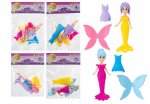 Dress Up Mini Fairy Dolls With Clothes 4 Assorted