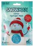 Snowman Glitter Hydrogel Mask