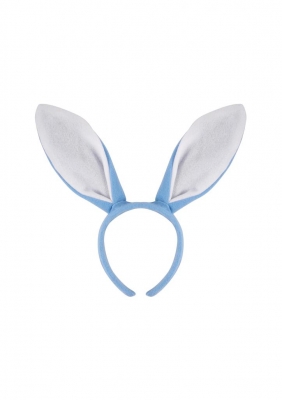 Bunny Ears Headband Blue 27 x 28cm