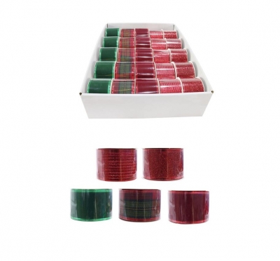 Ribbon 50Mm X 2.7M Red-Green