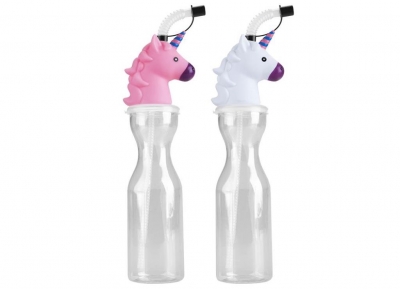 500ml Unicorn Water Bottle Clear