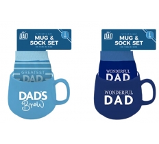 Father's Day Mug & Sock Set