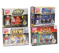 BLOCK TECH PACK OF 3 FIGURES