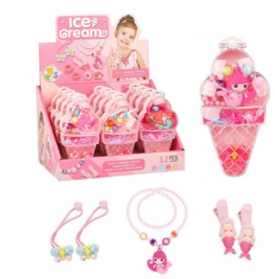 Ice Cream Jewellery Sets 14 x 3 x 7cm