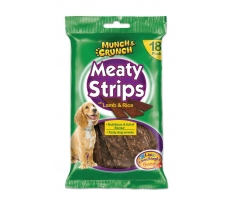 Meaty Strips With Lamb & Rice - 18 Strips