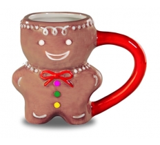 Gingerbread Man Ceramic Mug