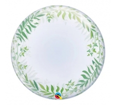 Qualatex Elegant Greenery 24" Deco Bubble