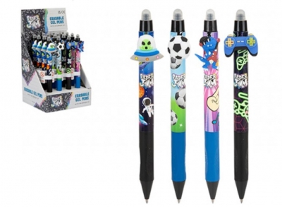 Paper Jam Boy Design Erasable Gel Pen