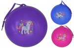 Unicorn 10" ( 25cm ) Ball With Keychain / Keyring