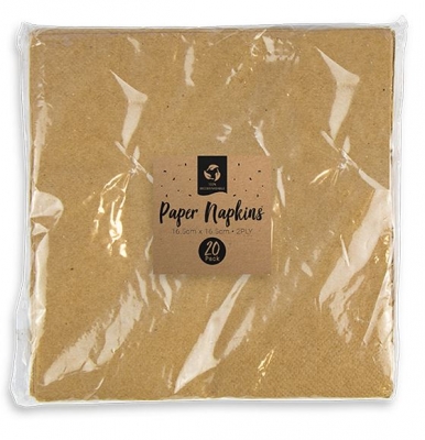 Biodegradable Paper Napkins 20 Pack