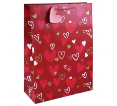 Valentines Day Hearts XL Bag