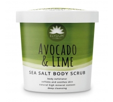 Elysium Avocado Lime And Sea Salt Scrub 200G