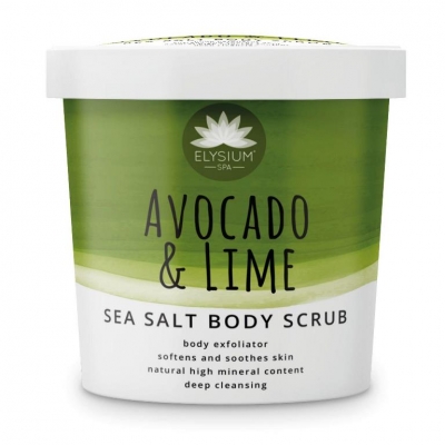 Elysium Avocado Lime And Sea Salt Scrub 200G