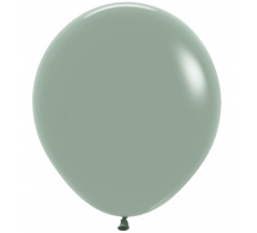 Pastel Dusk Laurel Green 18" Latex Balloons 45cm 25 Pack