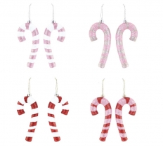 Glitter Candycane 2Pk