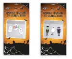 Halloween Spooky 3D Hanging Card Characters 3pk