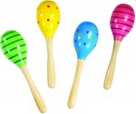 Wooden Maracas 19cm