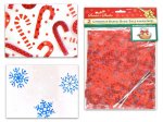 Christmas Cellophane For Hampers 2 Pack 22" x 25" x 8"