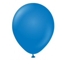 Kalisan 12" Standard Blue Latex Balloon 100 Pack